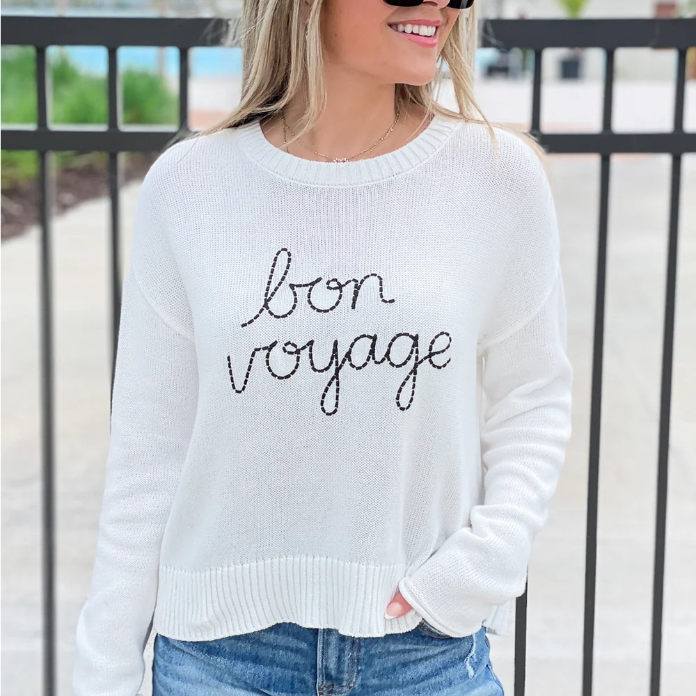 Workshop Republic Clothing New Bon Voyage' Sweater Medium